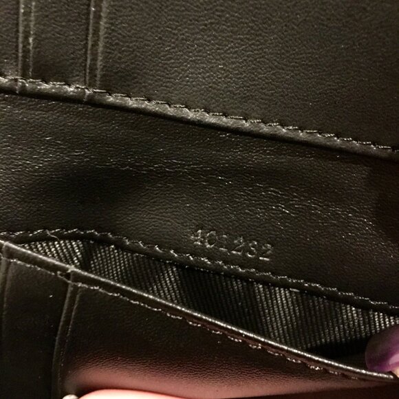 Burberry Vintage Check & Leather Trifold Wallet - Picture 8 of 8